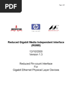 Reduced Gigabit Media Independent Interface (Rgmii) : Page 1 of 8