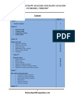 Cash and Fund Flow Analysis and Ratio Analysis of DKSSKN