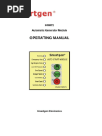 Operating Manual: HGM72 Automatic Generator Module