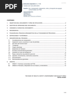 IO - 1195 Uso Manipulación Disposición Retiro y Transporte de Equipos Contaminados Con PCB