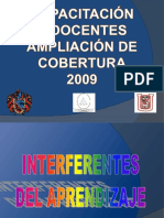 Interferentes Del Aprendizaje