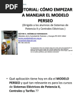 Tutorial Primeros Pasos Con El Modelo Perseo