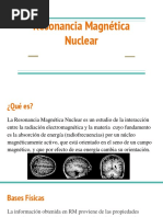 Resonancia Magnetica Nuclear