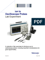 Introduction To Oscilloscope Probes: Lab Experiment