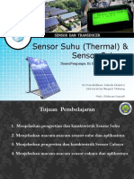 Sensor Suhu Dan Cahaya