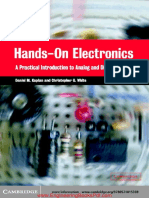 Hands On Electronics A Practical Introduction To Analog and Digital Circuits by Daniel M Kaplan and Christopher G White