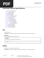 ONTAP 9 Commands Manual Page Reference