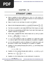 CBSE Class 11 Assignment For Straight Lines