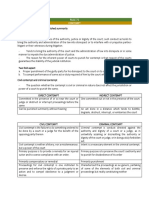 Indirect Contempt Notes