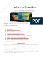 S.I. Soluciones Informaticas. Portafolio Servicios