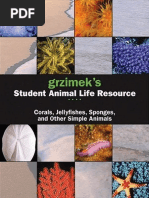 Grzimek's SALR - Corals, Jellyfishes, Sponges, and Other Simple Animals