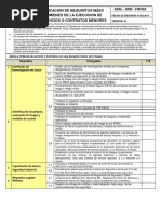 GSSL - SIND - FR043A Verificación de Requisitos MASS Pre - Comienzo de La Ejecución de Un Servicio o Contratos Menores PDF