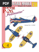 4 Boeing P-26 Peashooter