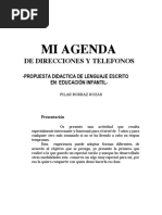 Secuencia Agenda