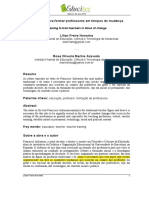 Livro 01 - Formação Docente e Profissional - Formar-Se para A Mudança e Incerteza I