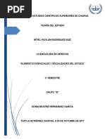 Elementtos Esenciales y Modalidades Del Estado Sonia.