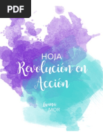 Hoja de Revolucion en Accion Luana Mor