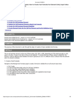 Case Study - How To Create Fast Formula For Element Entry Input Value