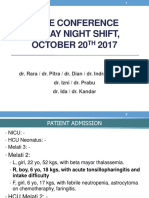 Case Conference 201017 (Acute Tonsillopharingitis)