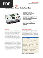 Megger 550503, TTR