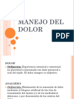 Manejo Del Dolor 