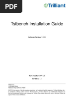 TstBench-v9.0.11 Installation Guide PDF