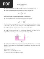 Practice Problem Set - I PDF