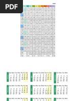 2018 Calendar Landscape in Color