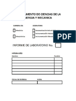 Simulación de Un Sensor Mediante Su Función de Transferencia y Análisis Dinámico Del Mismo.