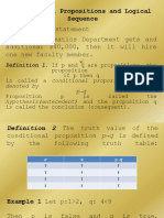 Conditional Propositions