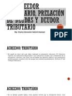 El Acreedor Tributario Prelación de Deudas y Deudor Tributario