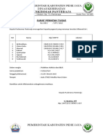 Daftar Hadir Peserta Pembinaan Kesehatan Gigi Dan Mulut Murid TK Desa Mesjid