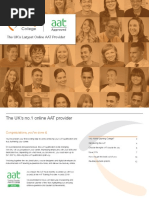 The UK's Largest Online AAT Provider