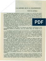 De Mayer. Rosita - La Filosofia de La Historia de R.G. Collingwood