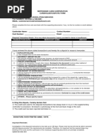 Afc Metrobank Card Corporation - Dispute Form 111816 PDF