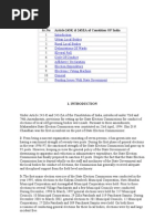 Article 243K & 243ZA of Cons Tit Ion of India