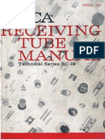 RCA RC19 Receiving Tube Manual 1959