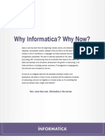 Why Informatica? Why Now?: Now, More Than Ever, Informatica Is The Answer