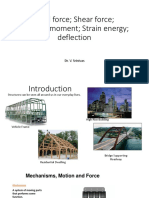 Axial Force Shear Force Bending Moment Strain Energy Deflection