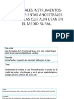 Principales Instrumentos - Herramientas Ancestrales Agricolas Que Aun Usan