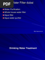 Water Filter Dubai: Water Purification Whole House Water Filter Aqua Filter Aqua Water Purifier