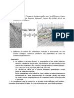 Examen Sismique