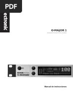 TC Electronic G-Major 2 Manual Spanish