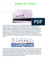 La Historia Del Titanic