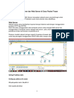 Cara Setting DNS Server Dan Web Server Di Cisco Packet Tracer