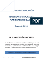 Planificación Educativa