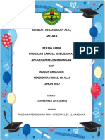 Kertas Kerja Majlis Graduasi 2017