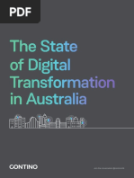 The State of Digital Transformation in Australia 2018