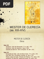 Berceo y El Mester de Clerecia