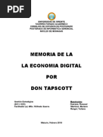 Memoria Don Tapscott